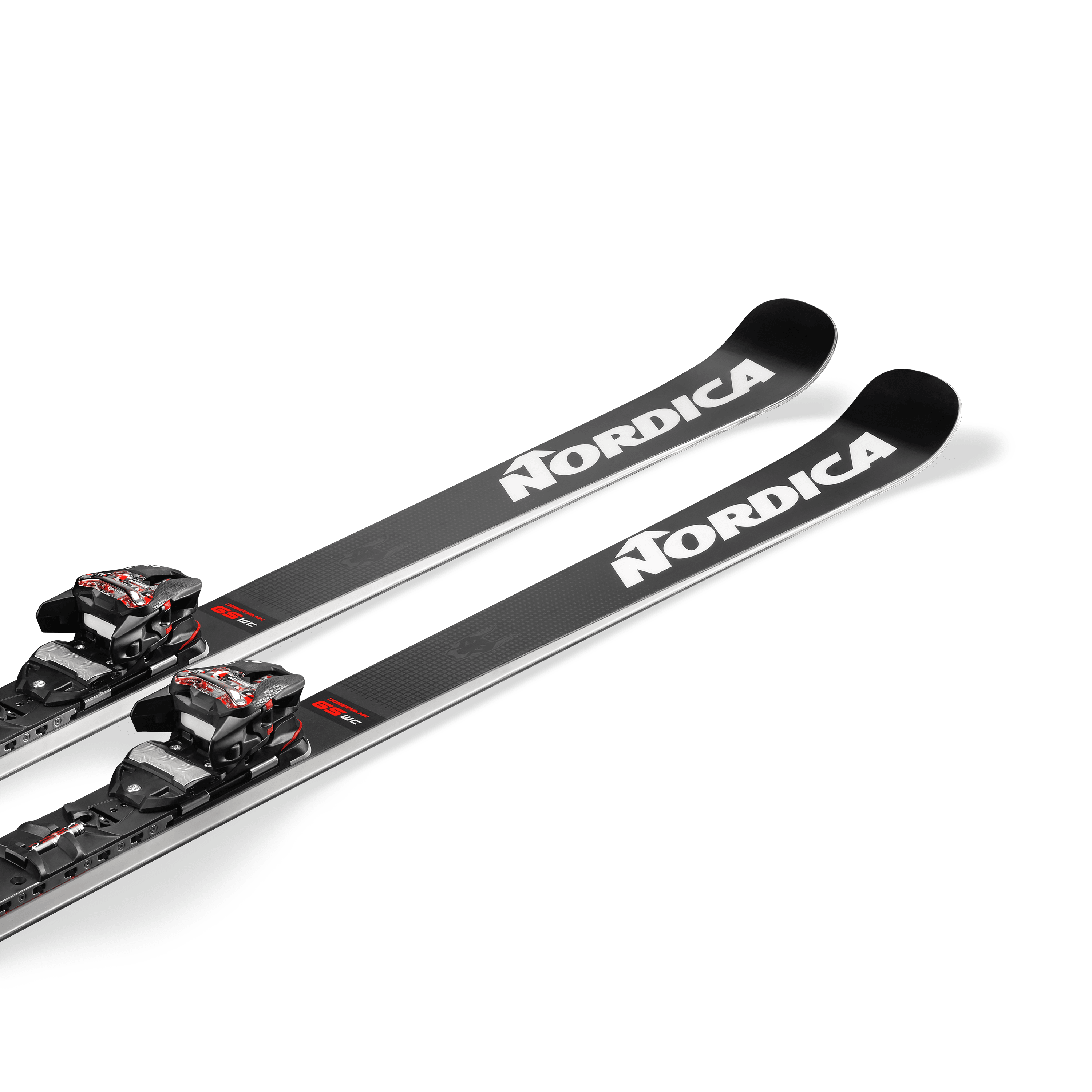 Picture of the Nordica Dobermann gs race plate skis.